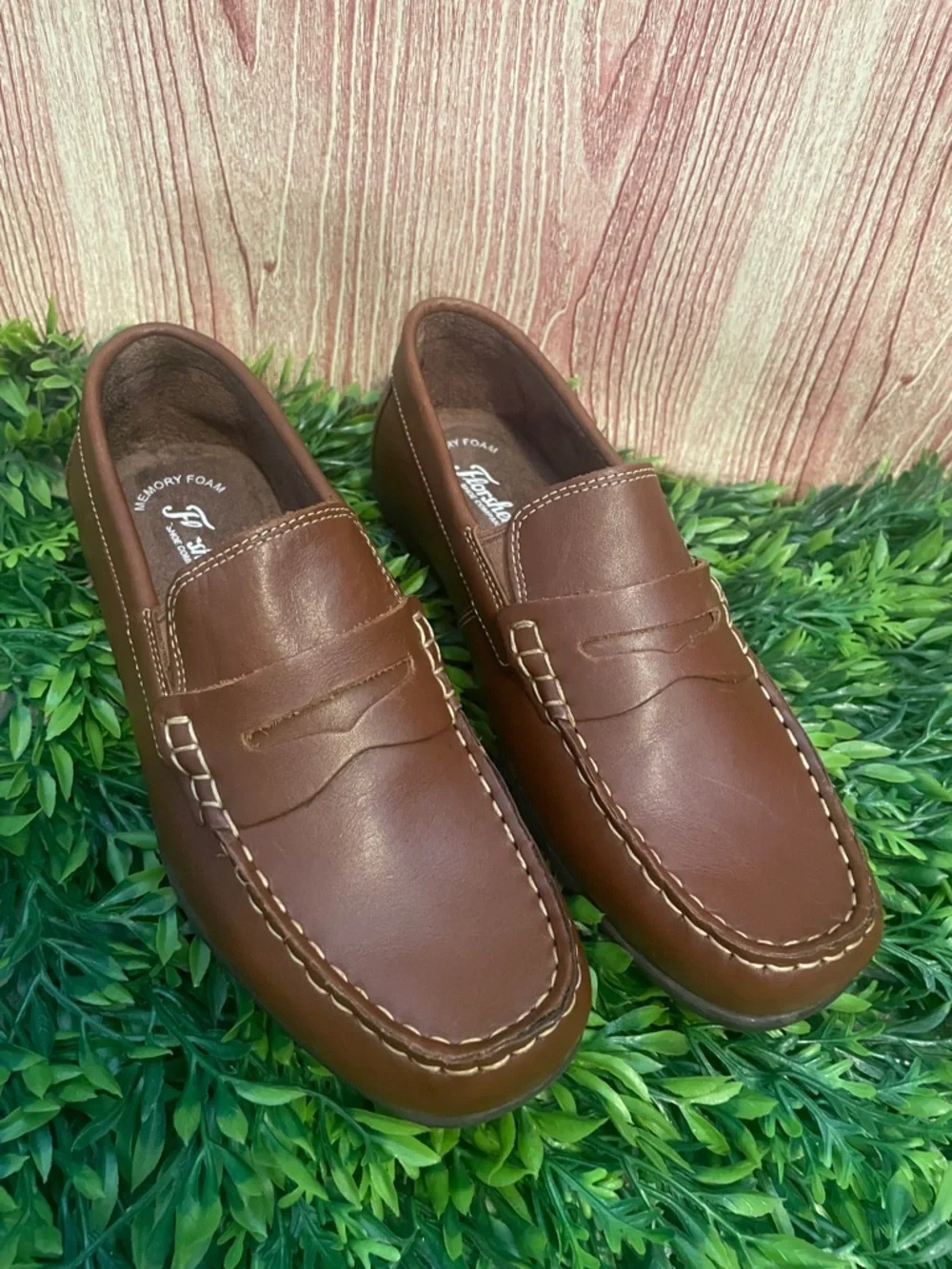Florsheim Boys JASPER JR. Moc Toe Penny Driver Loafers